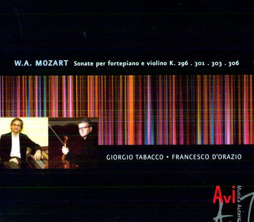 Mozart / Tabacco / D'orazio - Sonatas For Fortepiano & Violin K 296 & 301 & 303 - Music CD