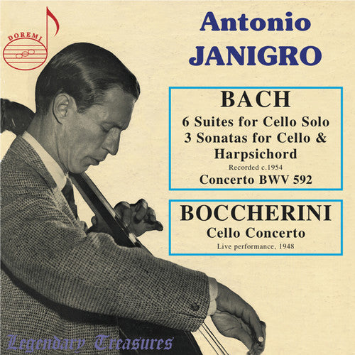 Bach,j.s. / Janigro / Veyron-lacroix - Plays Bach & Boccherini - Music CD