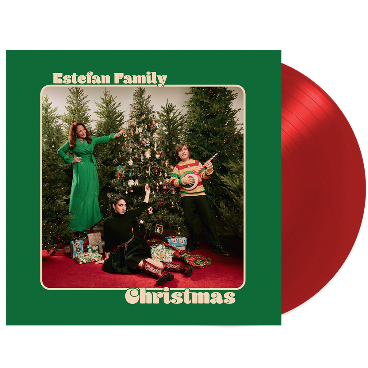 Gloria Estefan - Estefan Family Christmas Vinyl Record 2 LP
