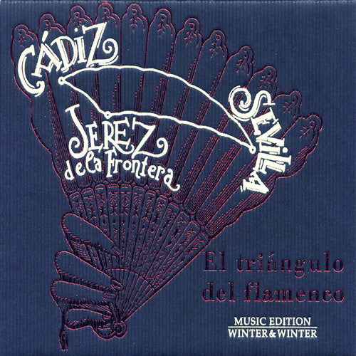 the album cover for Antonio Montiel - El Triangulo Del Flamenco