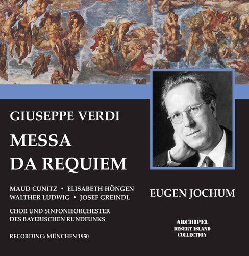 Verdi / Cunitz / Hongen / Ludwig / Jochum - Messa Da Requiem - Music CD