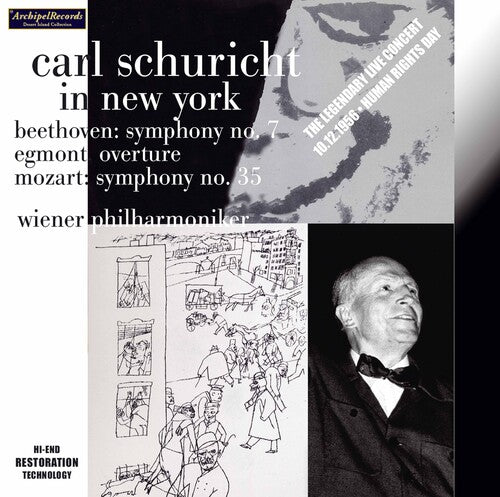 Beethoven / Mozart / Wiener Phil / Schuricht - Egmont Overture Op 84 Symphony No 7 / Symphony 35 - Music CD