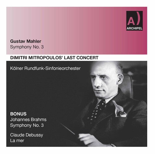 Mahler / West / Cgro / Mitropolous - Symphony 3 - Music CD