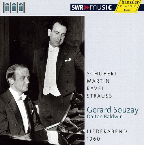 the album cover for GERARD SOUZAY - Duo Recital 1960