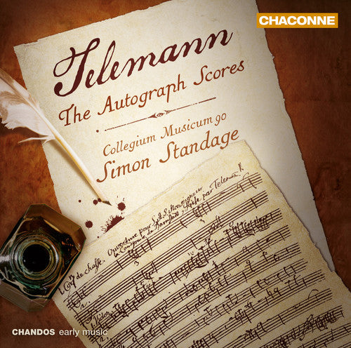 the album cover for Collegium Musicum 90 - Autograph Scores