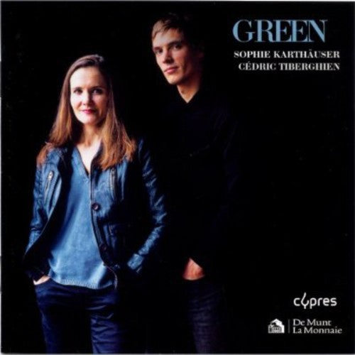 the album cover for CÃ©dric Tiberghien - Green