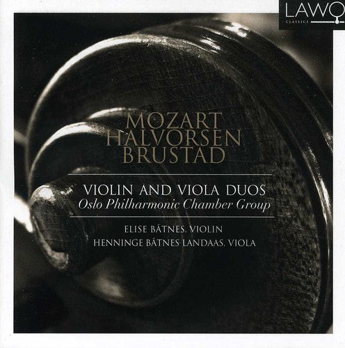 Mozart / Landaas Duo / Batnes / Brustad - Violin & Viola Duos - Music CD