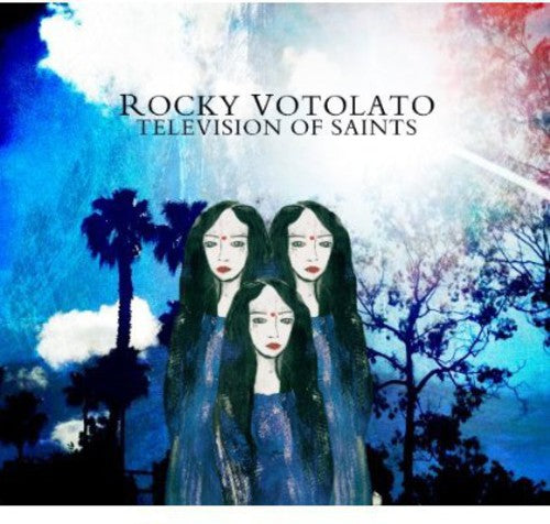 the album cover for Rocky Votolato - Television Of Saints [Digipak] [Indy Only]