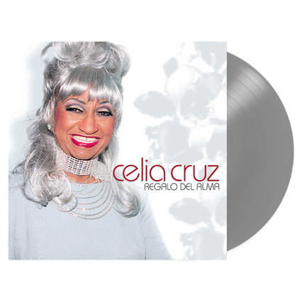 Celia Cruz - Regalo del Alma Vinyl Record 2 LP (Silver)