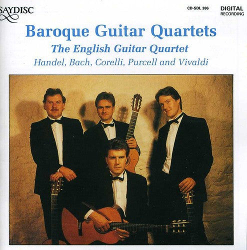 the album cover for The English Guitar Quartet - Baroque Guitar Quartets