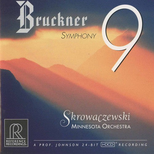 Bruckner / Skrowaczewski / Minnesota Orchestra - Symphony 9 In D Minor - Music CD