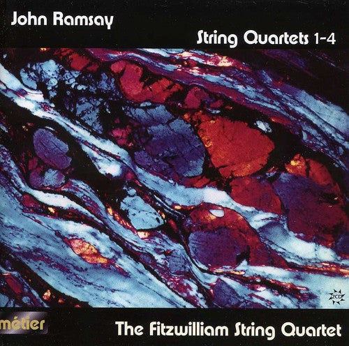 the album cover for Fitzwilliam String Quartet - Four String Quartets