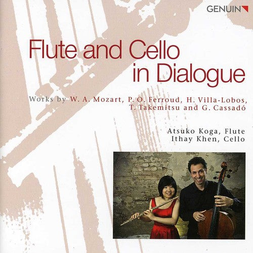 the album cover for Ithay Khen - Flute & Cello in Dialogue