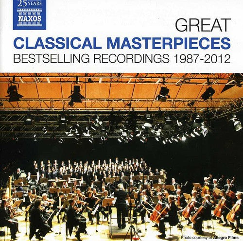 the album cover for Various Artists - 1987-2012: Great Classical Masterpieces / Various