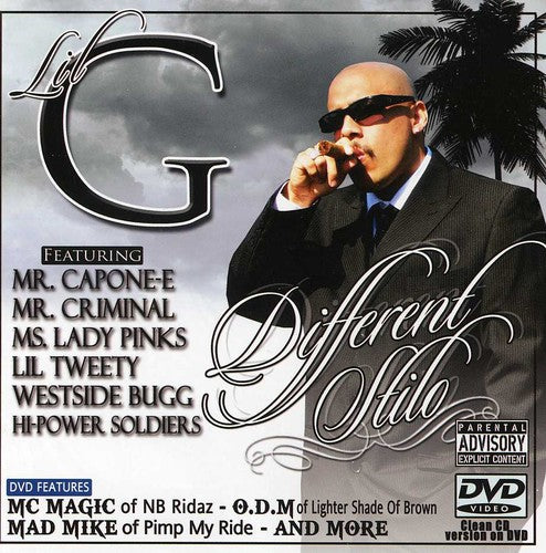Lil G - Different Stilo - Music CD