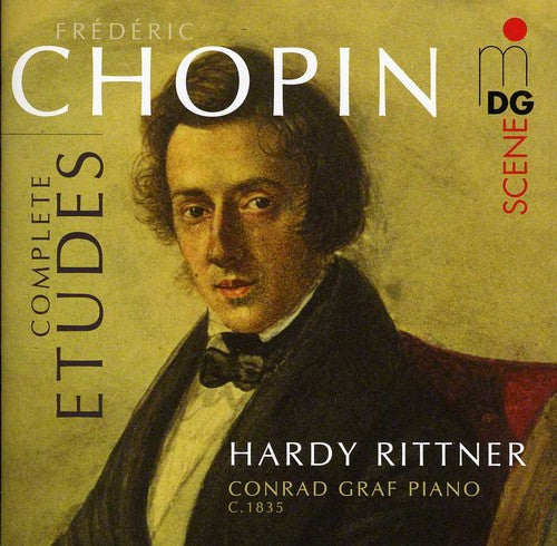 the album cover for Chopin / Rittner - Etudes Op. 10 & 25 & Trois Nouvelles Etudes