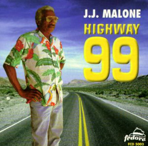 the album cover for J.J. Malone - Highway 99