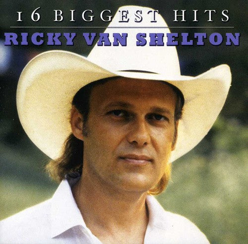 the album cover for Van Ricky Shelton - 16 Biggest Hits