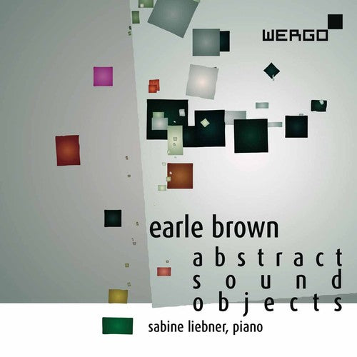 the album cover for Sabine Liebner - Abstract Sound Objects