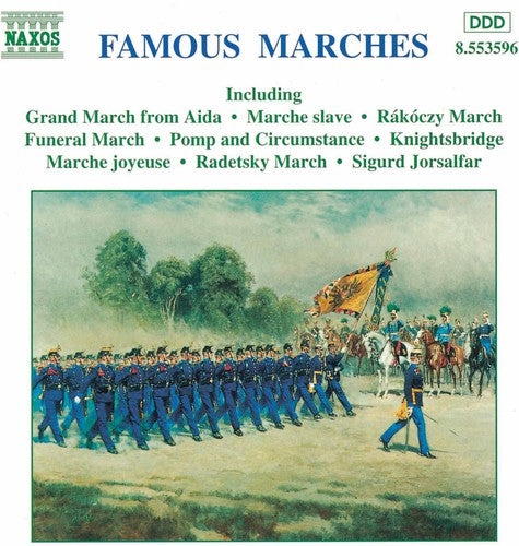 the album cover for Matyas Antal - Famous Marches / Various