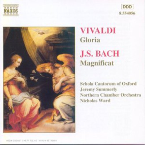 the album cover for Nicholas Ward - Magnificat