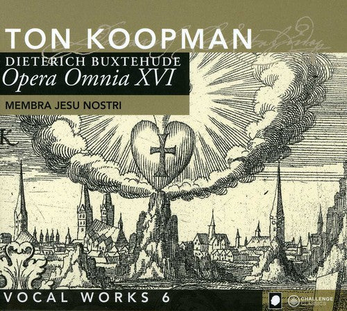 the album cover for Buxtehude / Amsterdam Baroque / Cok / Koopman - Complete Works 16: Vocal 6