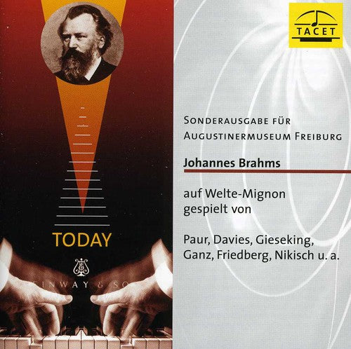 Welte-mignon Mystery 1: Brahms / Various - Welte-mignon Mystery 1: Brahms / Various - Music CD