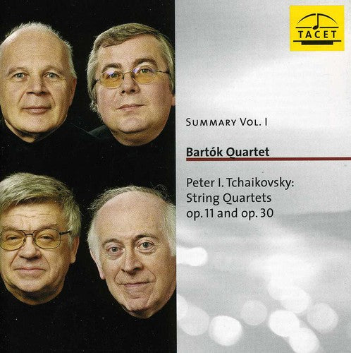 Tchaikovsky / Bartok Quartet - String Quartets Op 11 & Op 30 - Music CD