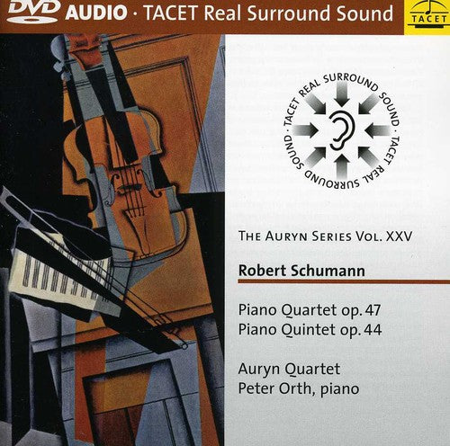 Schumann / Auryn Quartet - Auryn Series 25: Piano Quartet Op. 47 & Piano - DVD Audio