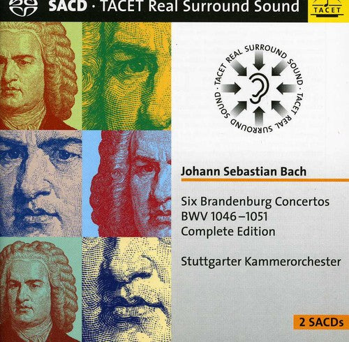 the album cover for J Bach S / Stuttgarter Kammerorchester - Brandenburg Concertos