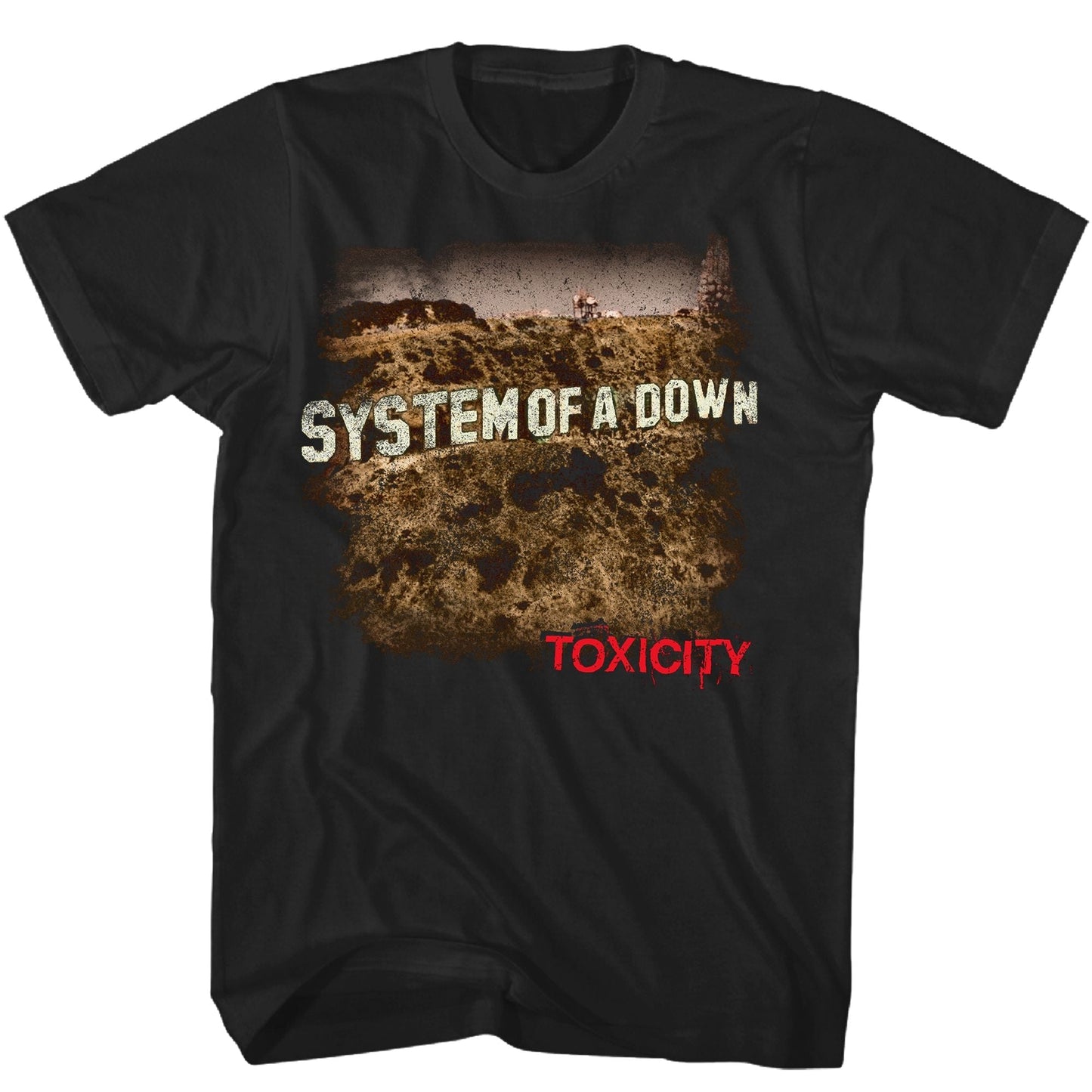 System Of A Down "Toxicity Tee" Mens T Shirt