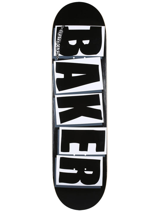 Baker Brand Logo Skateboard Deck - 8.475ƒ?? Black/White