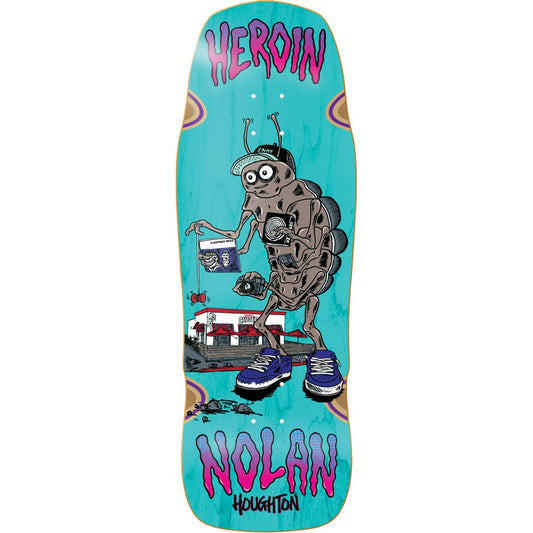 Heroin Nolan Bug Skateboard Deck - 10.4ƒ??