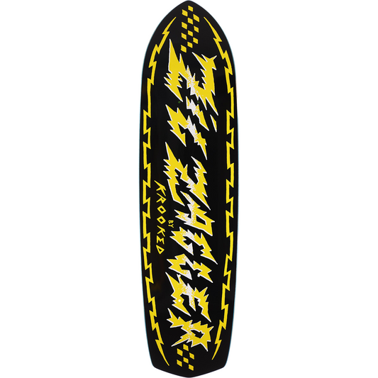 Krooked Zig Zagger By Sam D Skateboard Deck - 8.62"