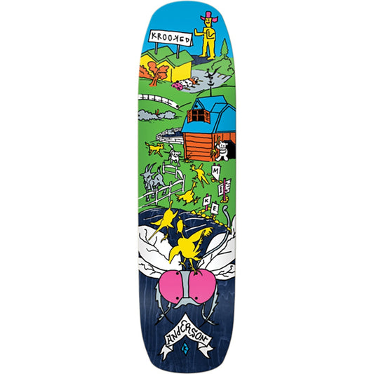 Krooked Anderson The Yard Skateboard Deck - 8.5"