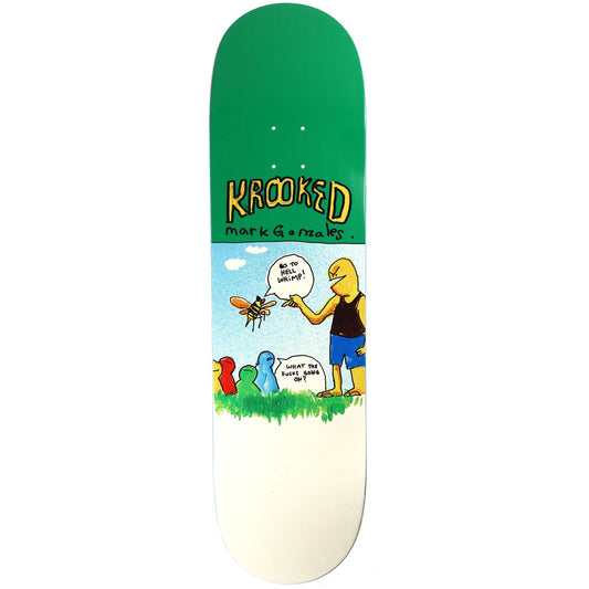 Krooked Gonzales Whimp Skateboard Deck - 8.75ƒ??