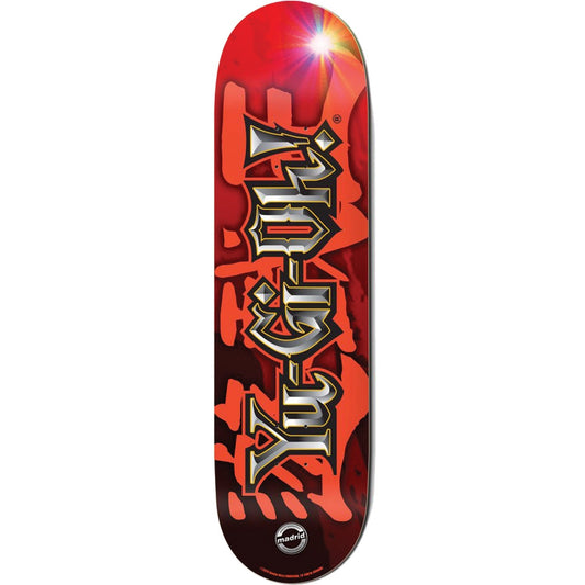 Madrid X Yu-Gi-Ho! Logo Skateboard Deck - 8.5ƒ??