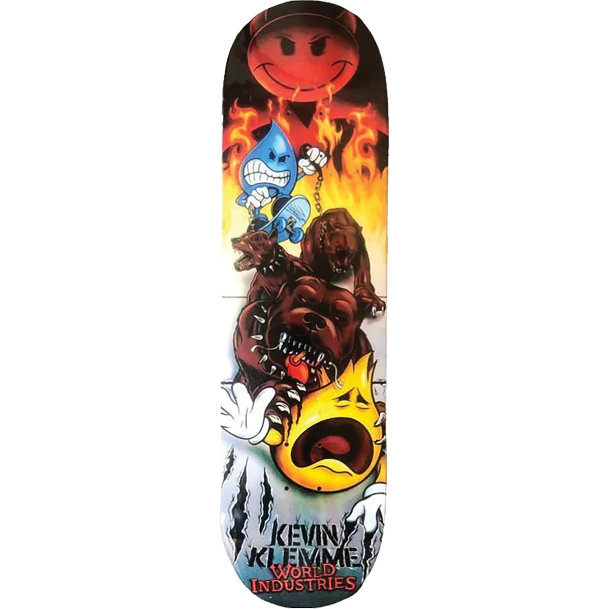 World Industries Klemme Pitbull Skateboard Deck - 8.1ƒ??