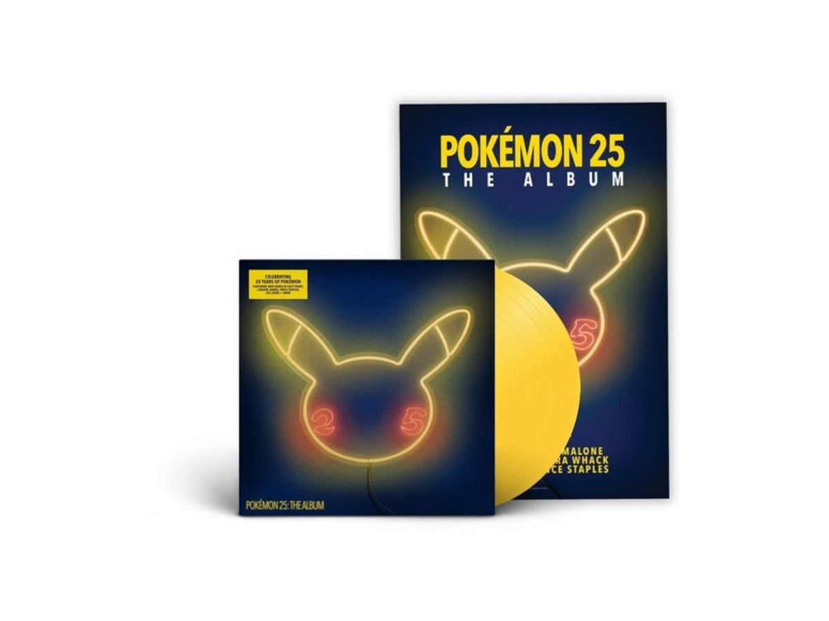 Pokemon 25: The Album (Limited Edition Yellow Colored Vinyl) Vinyl Record