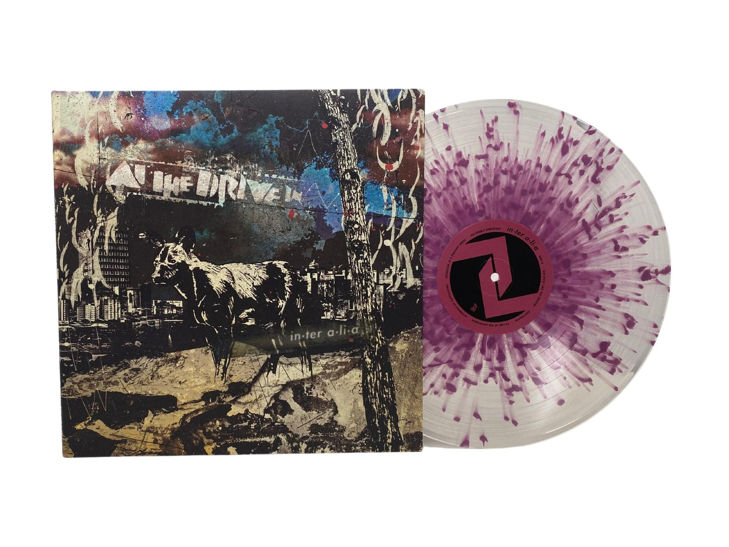 At The Drive-In - in•ter a•li•a (Limited Edition Clear with Purple Splatter Vinyl) Vinyl Record