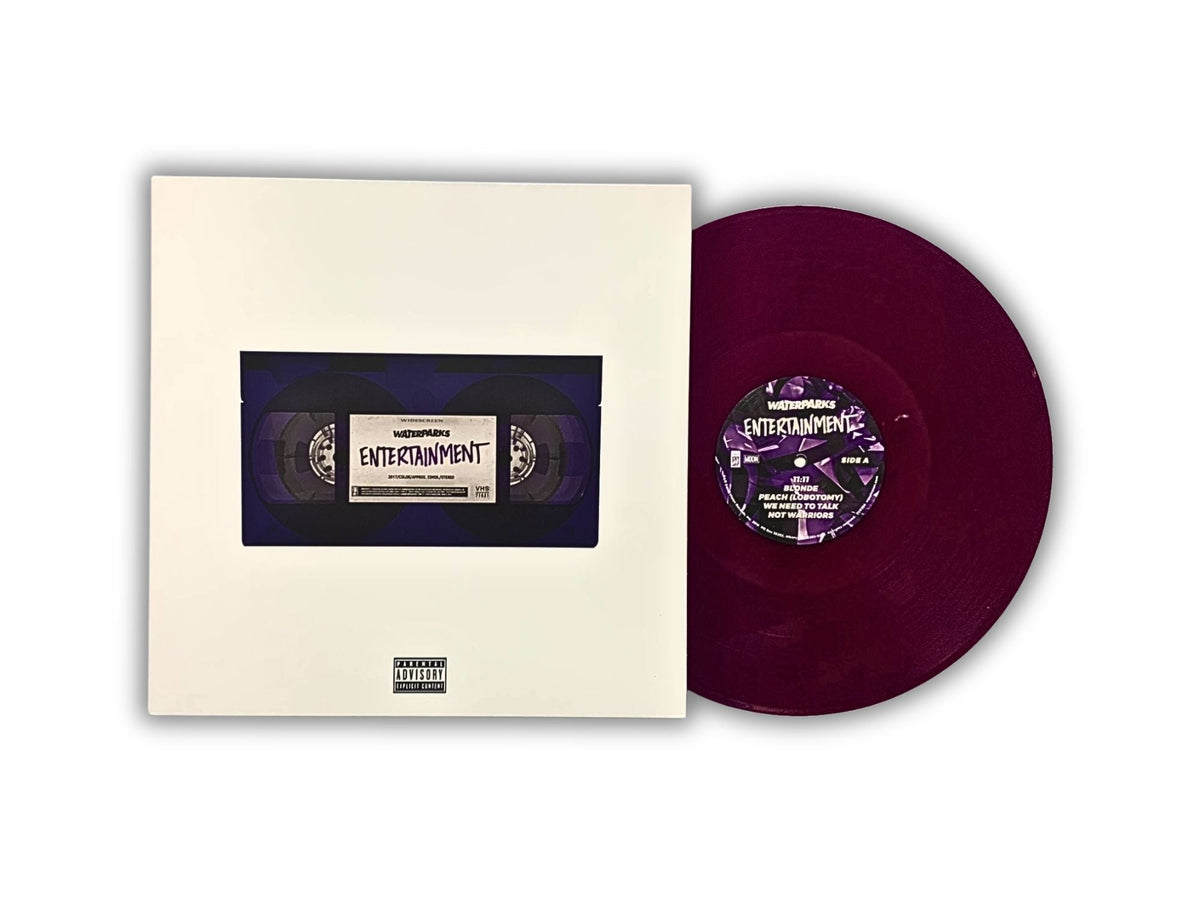 Waterparks - Entertainment (Limited Edition Transparent Eggplant Colored Vinyl) Vinyl Record