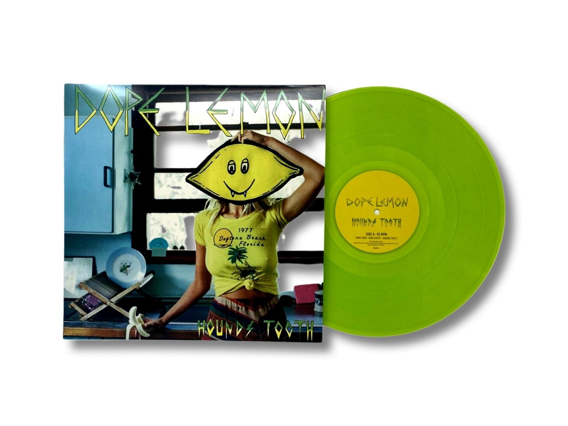 Dope Lemon - Hounds Tooth (Limited Edition Lime Colored Vinyl) Vinyl Record