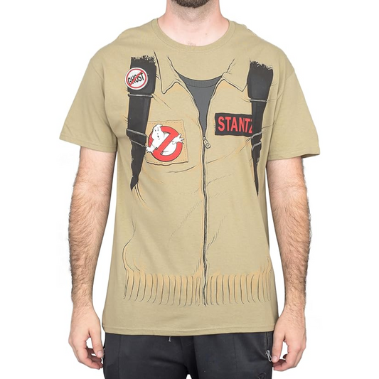 Ghostbuster Short Sleeve Costume T-Shirt with Back Print