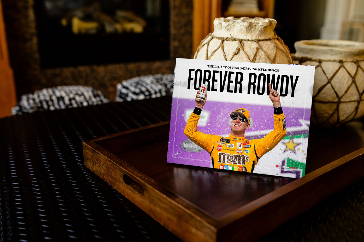 FOREVER ROWDY: The Legacy of Hard-Driving Kyle Busch Book - PREORDER ships 11/13/2026