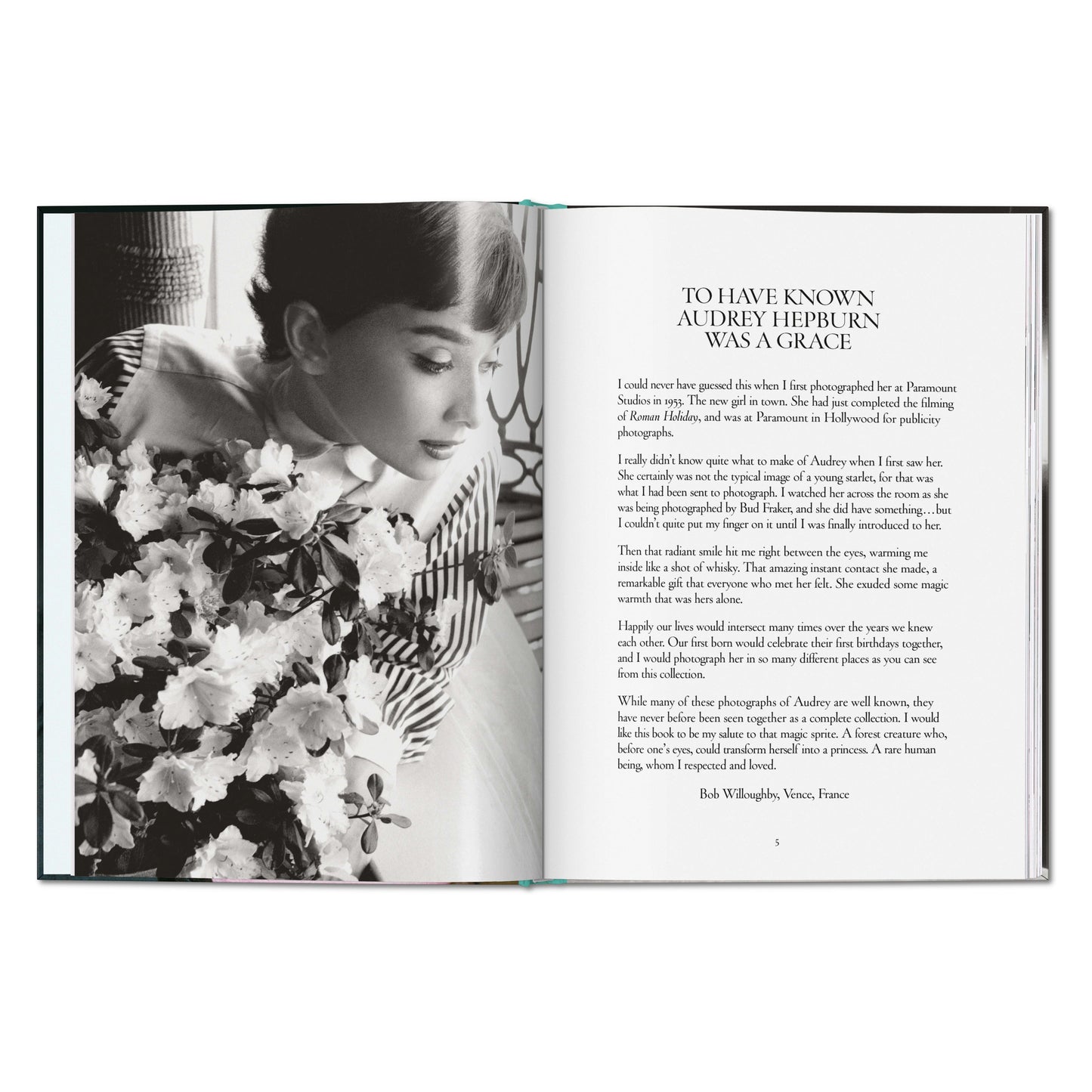 Bob Willoughby. Audrey Hepburn. Photographs 1953–1966 (English) Book
