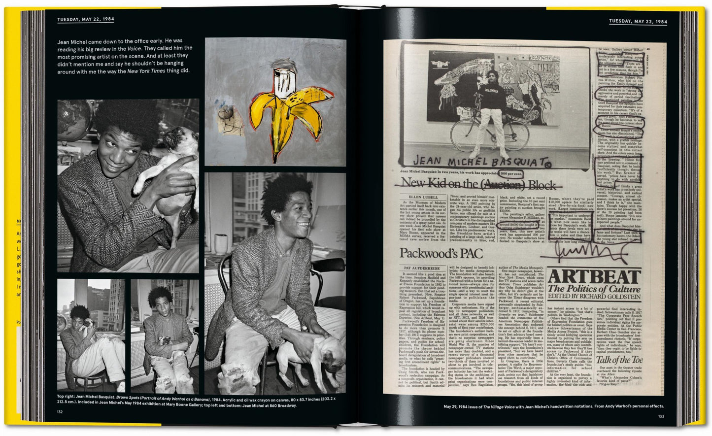 Warhol on Basquiat. The Iconic Relationship Told in Andy Warhol’s Words and Pictures (German, Spanish, French, English) Book