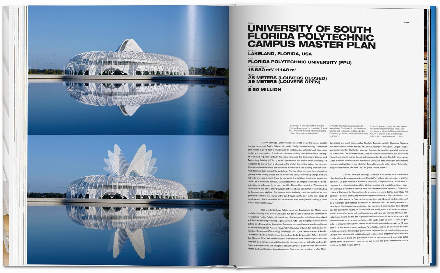 Calatrava. Complete Works 1979–Today (German, French, English) Book