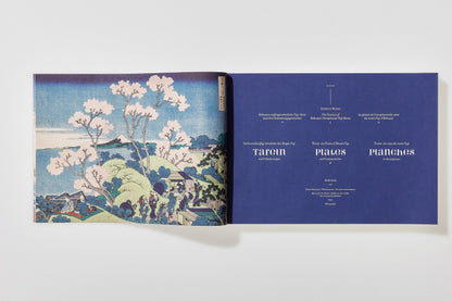 Hokusai. Thirty-six Views of Mount Fuji (German, French, English) Book