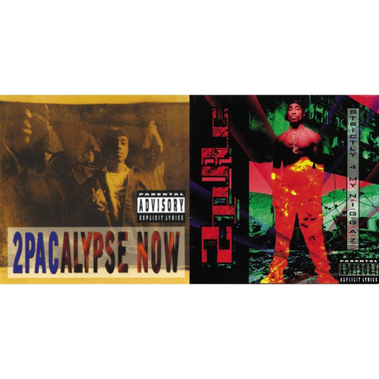 2Pac - 2Pacalypse Now & Strictly 4 My N.I.G.G.A.Z. (2 LP)