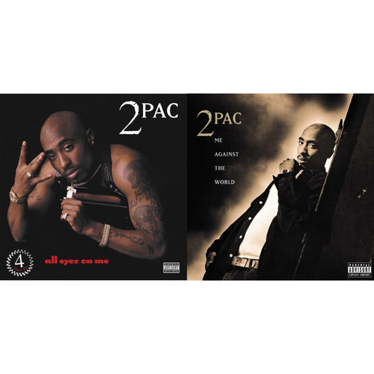 2Pac - All Eyez On Me (4LP) & Me Against The World (2LP)